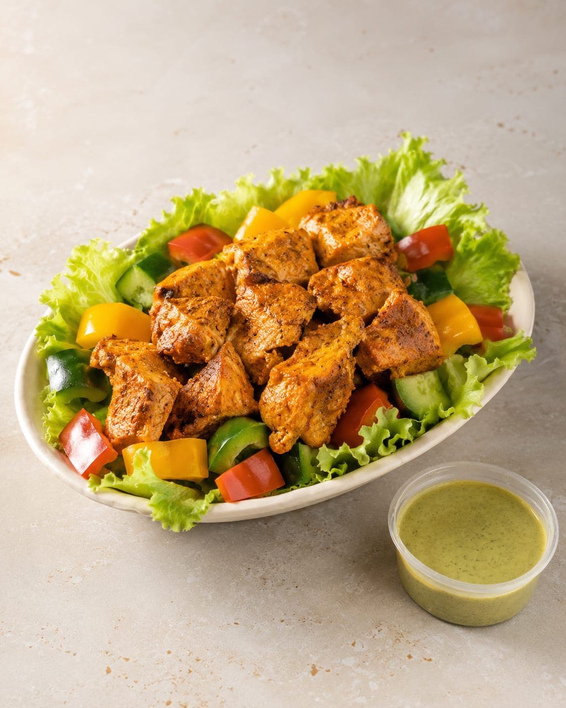 Tandoori Chicken Protein Salad