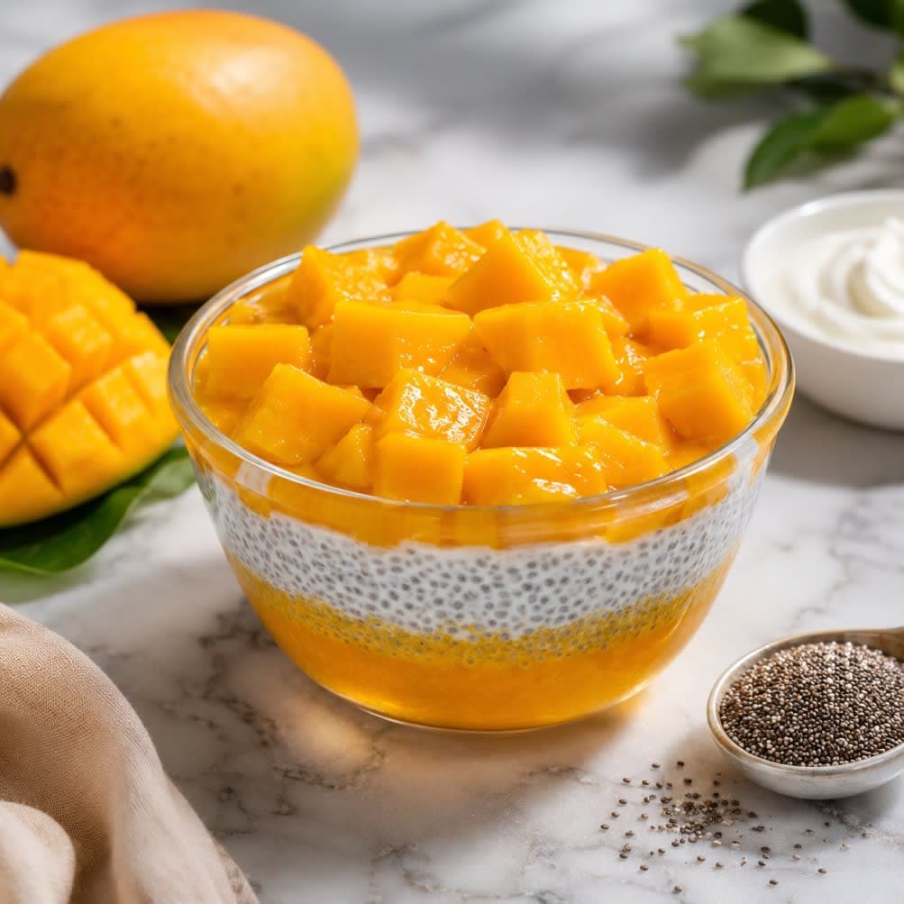 Mango Chia Pudding