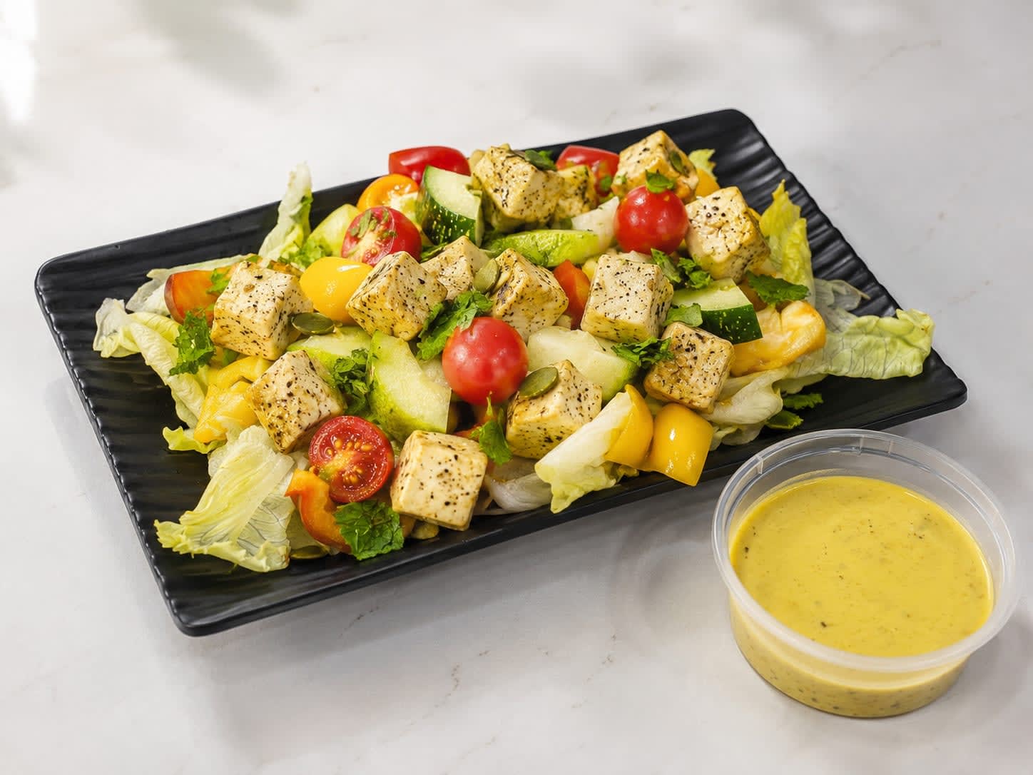 Honey Mustard Chicken Protein Salad