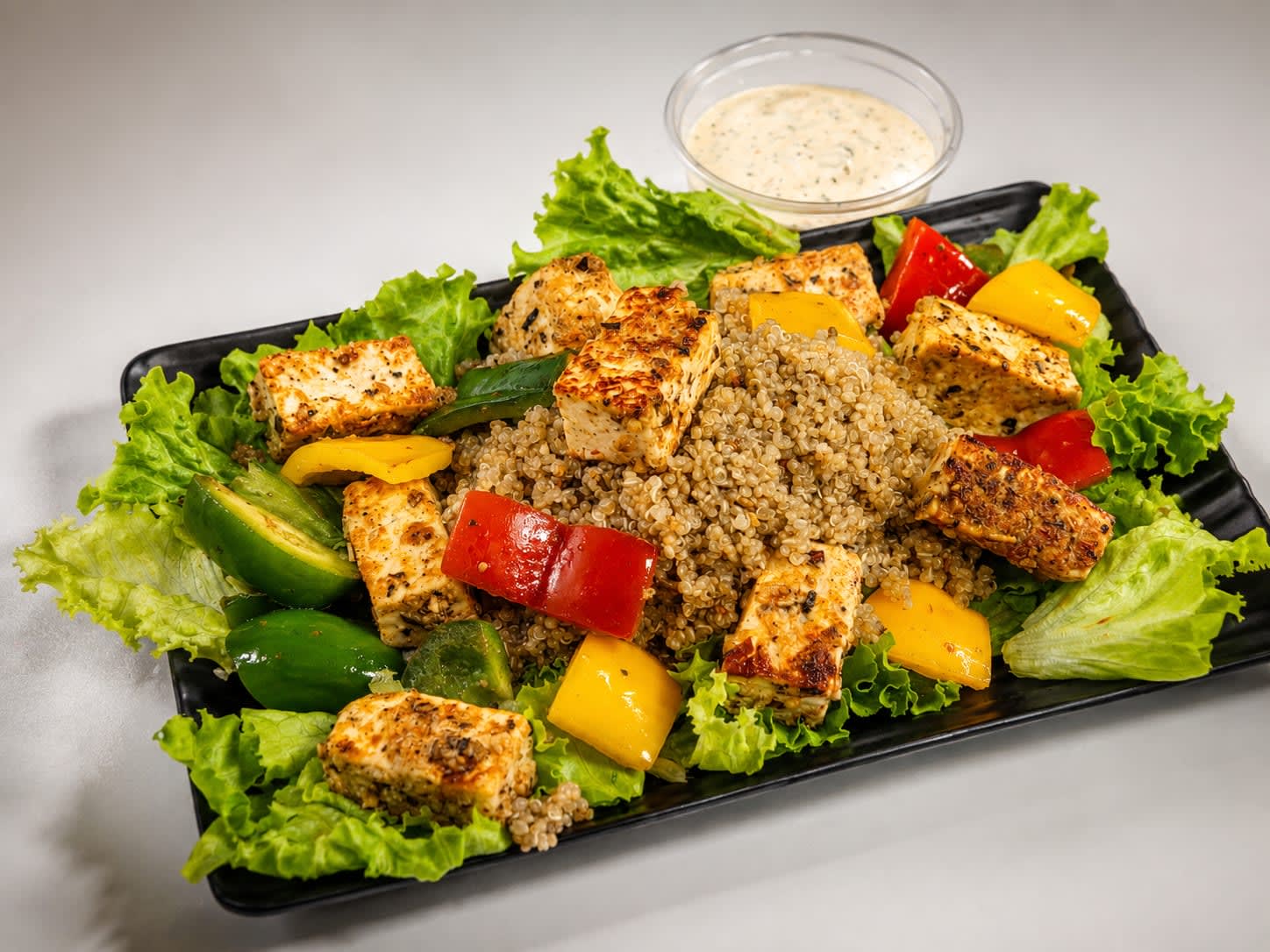 Asian-Style Paneer Millet Bowl
