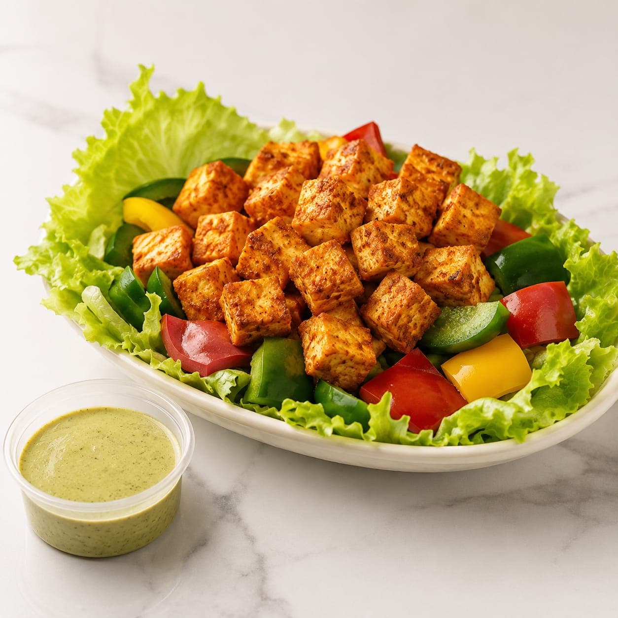 Tandoori Paneer Protein Salad